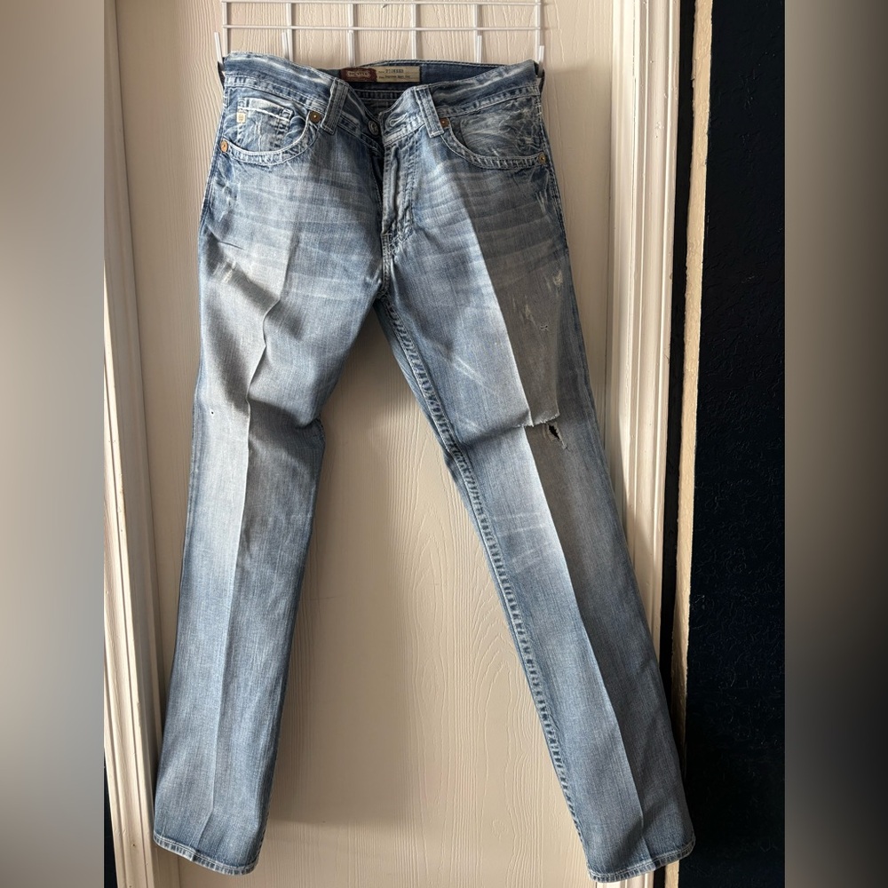 Big Star Light Blue Straight Jeans